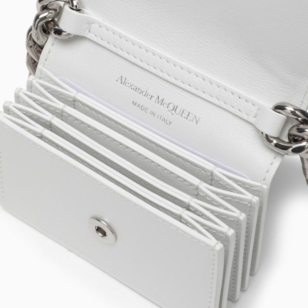 Alexander McQueen Black The Four ring micro bag - Picture 5 of 6